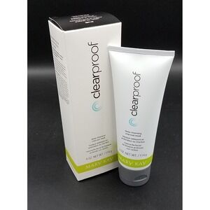 New In Box Mary‎ Kay Clear Proof Deep Cleansing Charcoal Mask 4 oz Full Size